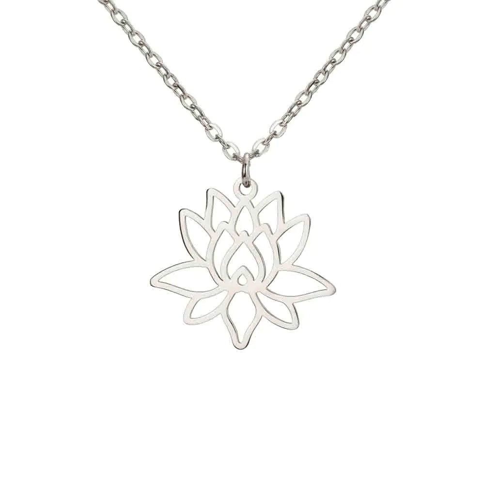 Fleur de Lotus collier de style bohème