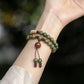 Bracelet mala Artisanal en jaspe sang de dragon