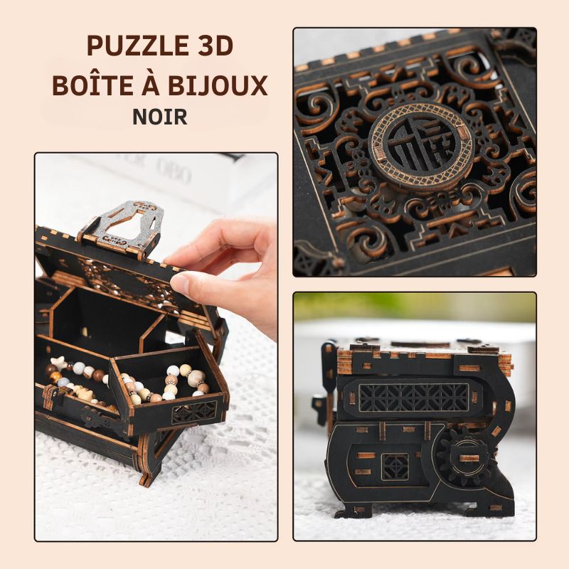 Puzzle 3D Boîte à Bijoux