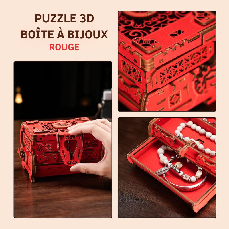 Puzzle 3D Boîte à Bijoux