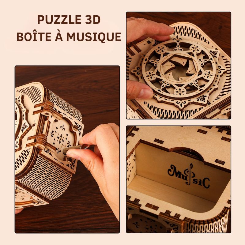 Puzzle 3D Boîte à Musique