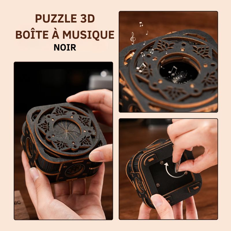 Puzzle 3D Petite Boîte à Musique