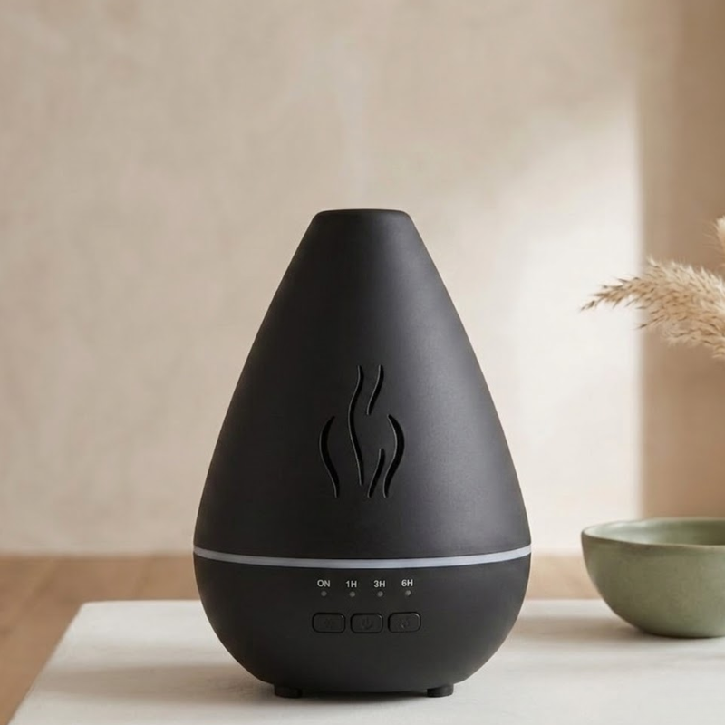 Diffuseur huiles essentielles effet bois LED – vue 12