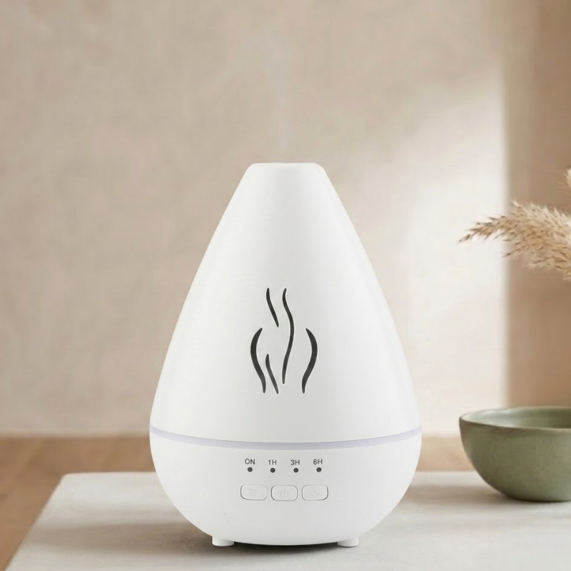 Diffuseur huiles essentielles effet bois LED – vue 16