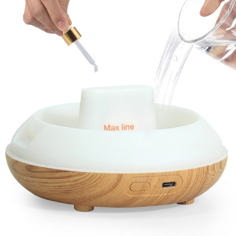 Diffuseur bois, brume hypnotique et lumière douce – vue 12