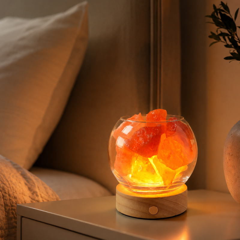 Lampe de sel d'Himalaya et aromathérapie – vue 6