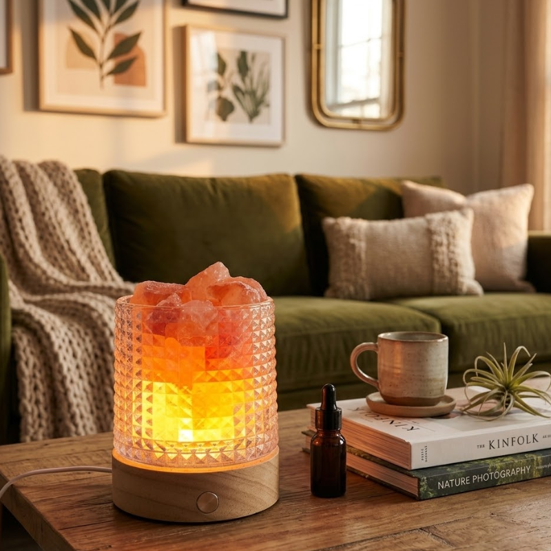 Lampe de sel d'Himalaya et aromathérapie – vue 8