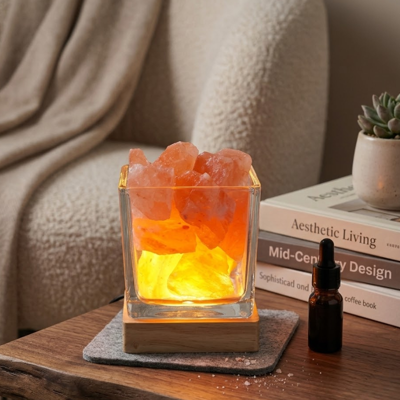 Lampe de sel d'Himalaya et aromathérapie – vue 14
