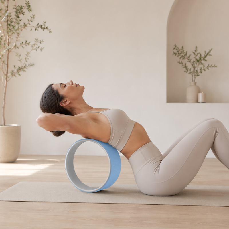 Roue de yoga bicolore antidérapante – vue 19