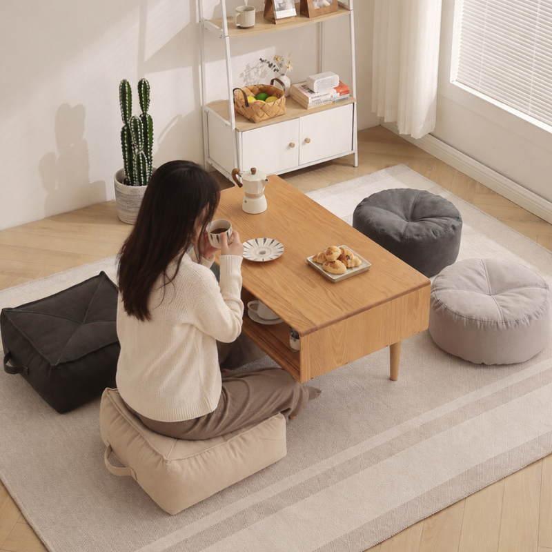 Coussin de méditation zafu, assise zen – vue 20