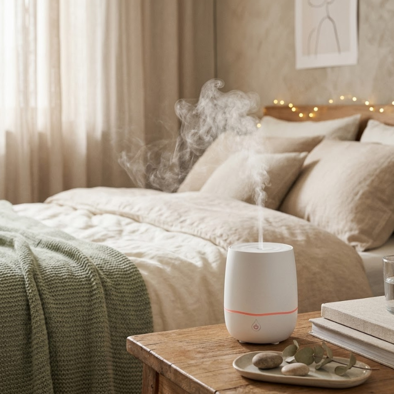 Diffuseur d'huiles essentielles à brume LED – vue 5