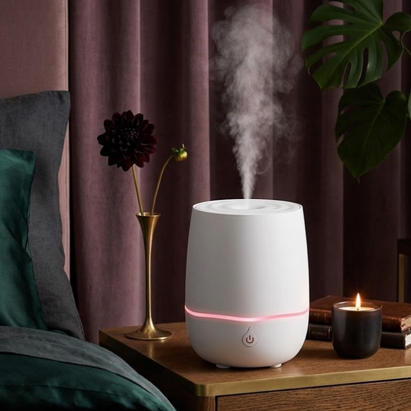Diffuseur d'huiles essentielles à brume LED – vue 6