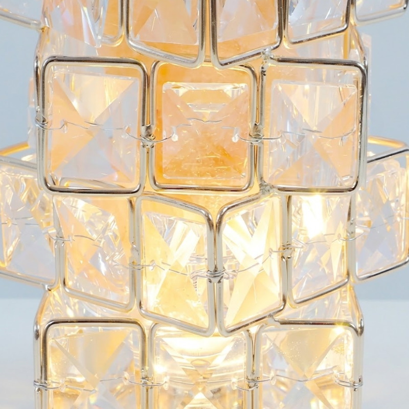 Lampe de sel et cristal, lueur cocooning – vue 9