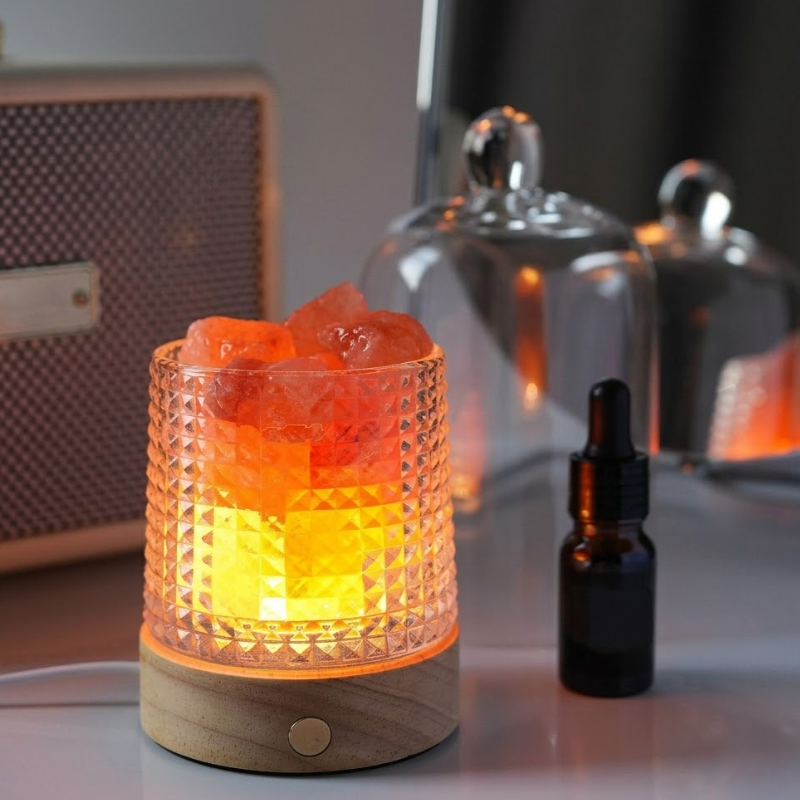 Lampe de sel d'Himalaya et aromathérapie – vue 7