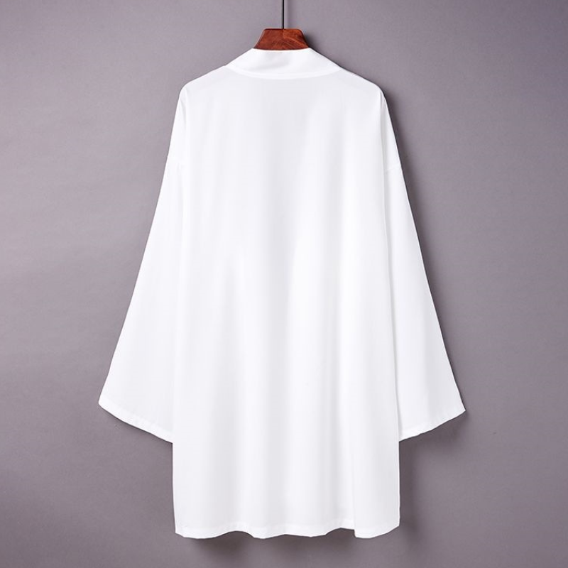 Kimono de méditation ample, coupe haori zen – vue 9