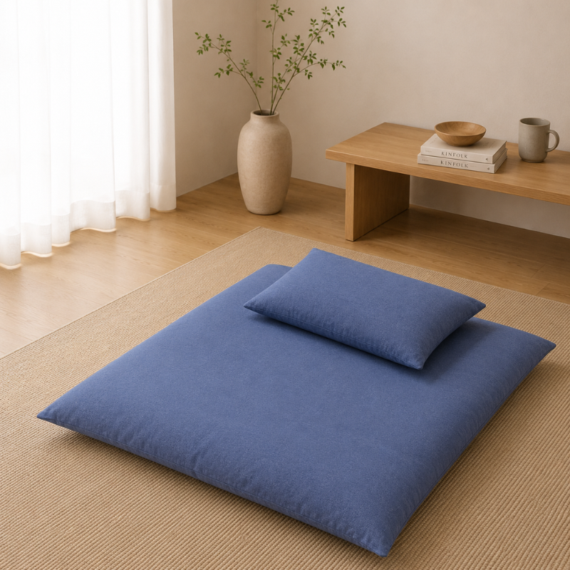 Zabuton, coussin de méditation au sol – vue 8