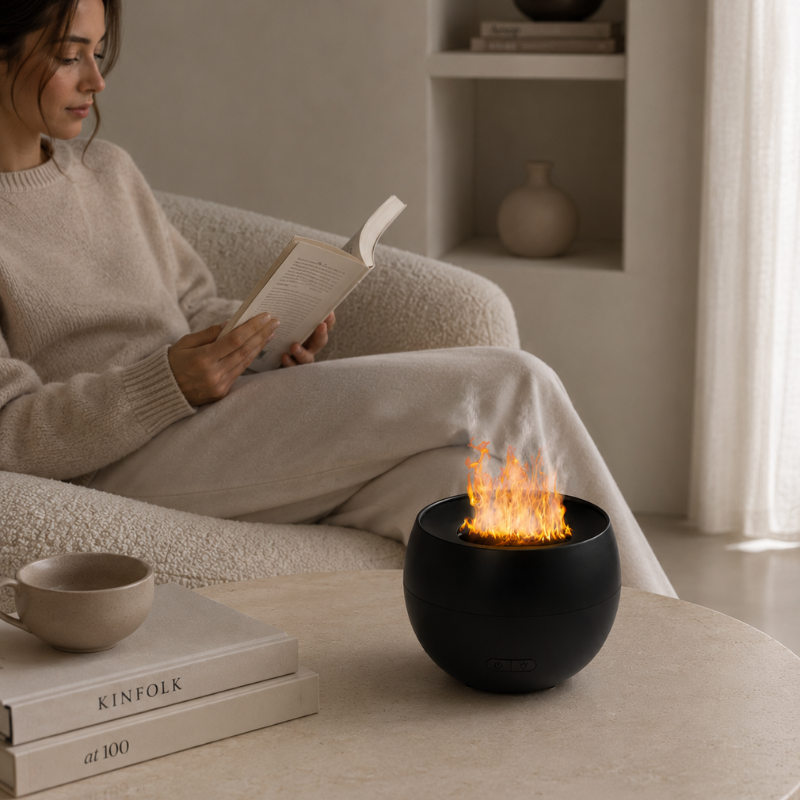 Diffuseur nomade effet flamme, brume zen – vue 9