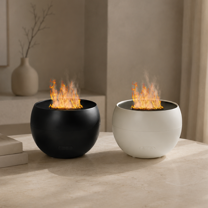 Diffuseur nomade effet flamme, brume zen – vue 10