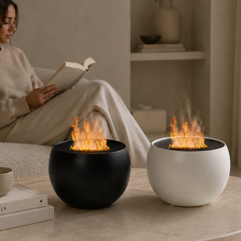 Diffuseur nomade effet flamme, brume zen – vue 11
