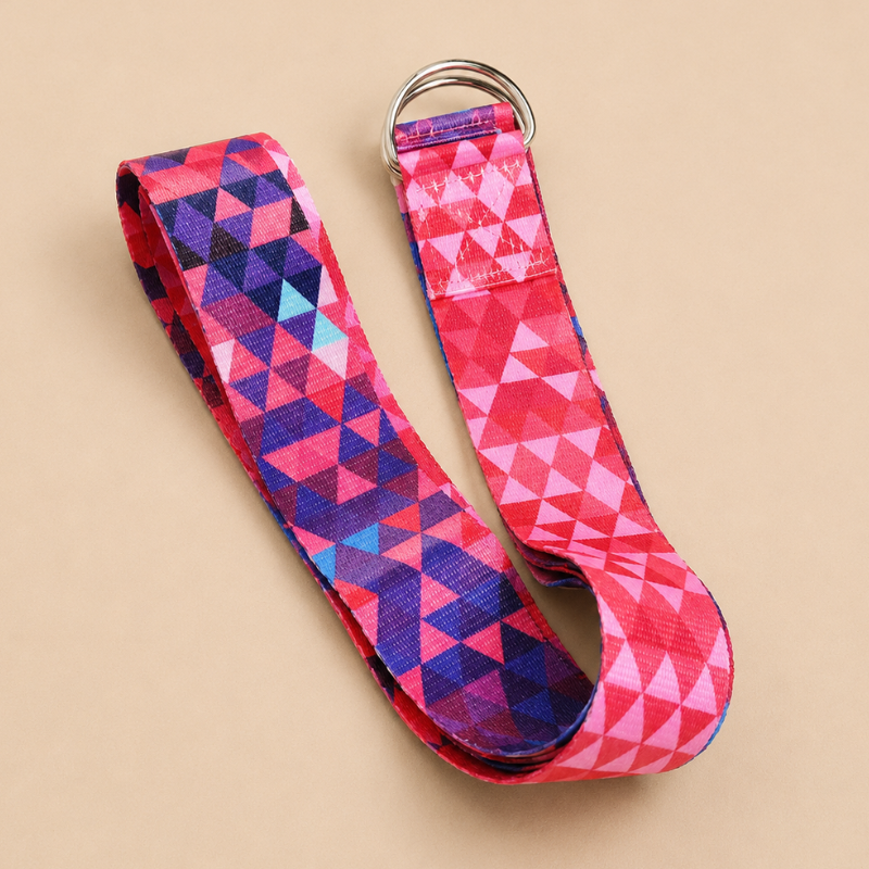 Sangle de yoga, boucle anneau en D, motif zen Image