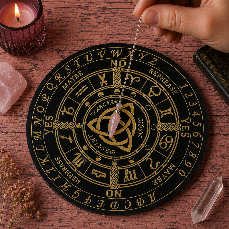 Planche de pendule, soleil et phases de lune – vue 16