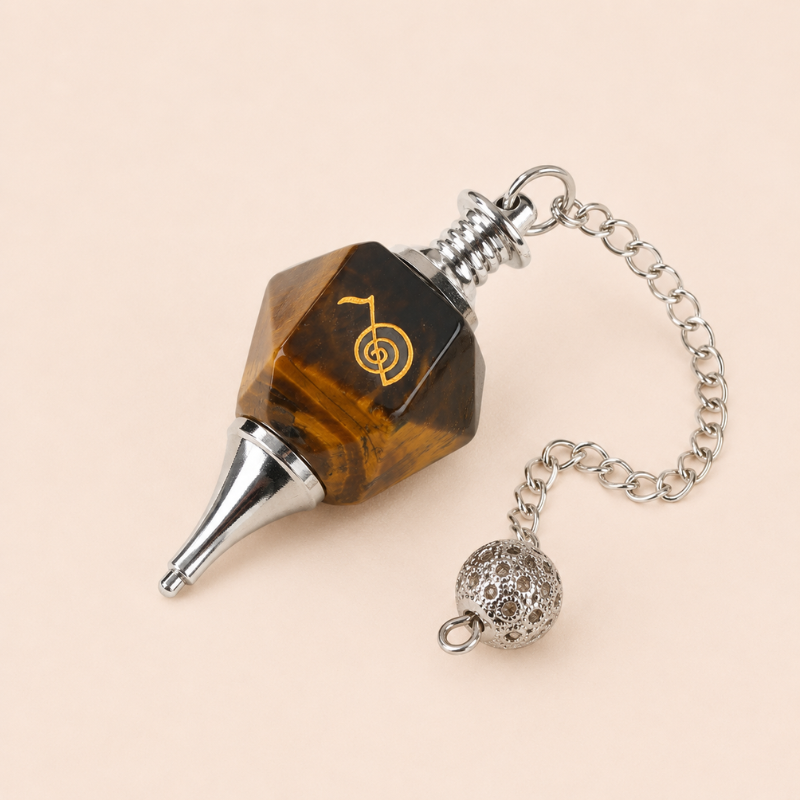 Pendule divinatoire en pierre naturelle – vue 16