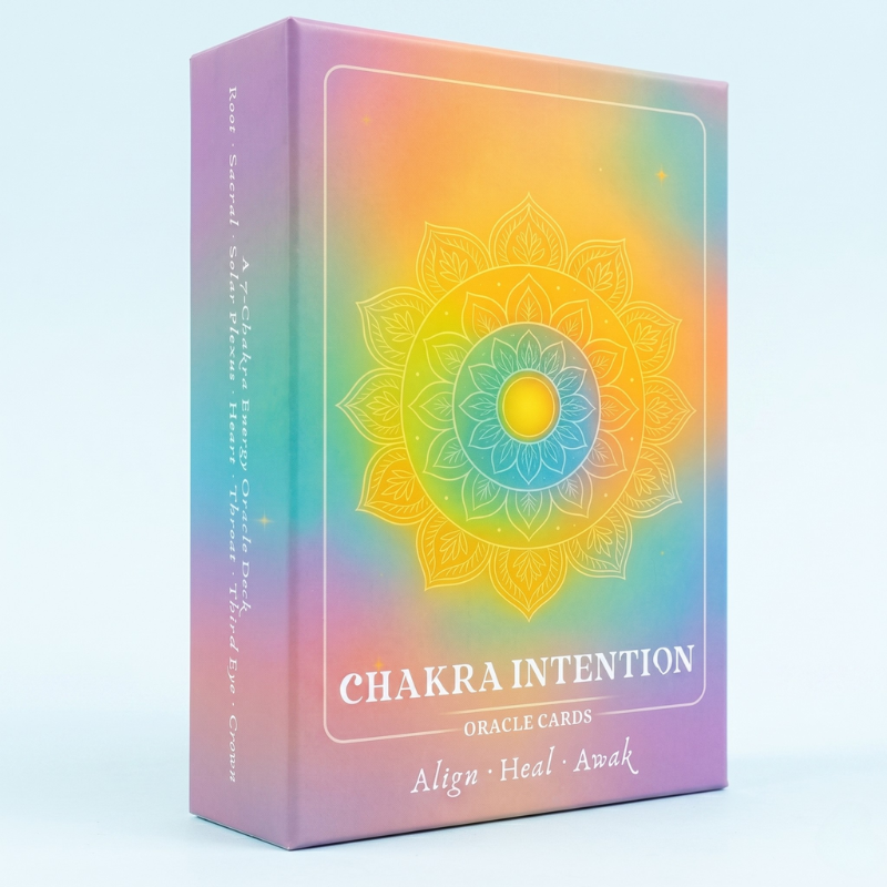 Jeu d'oracle Intention des Chakras Image