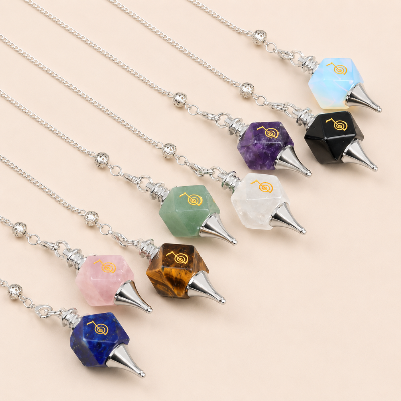 Pendule divinatoire en pierre naturelle – vue 30