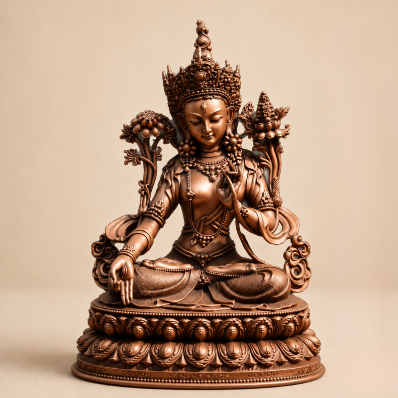 Statue de Tara, déesse de la compassion – vue 3