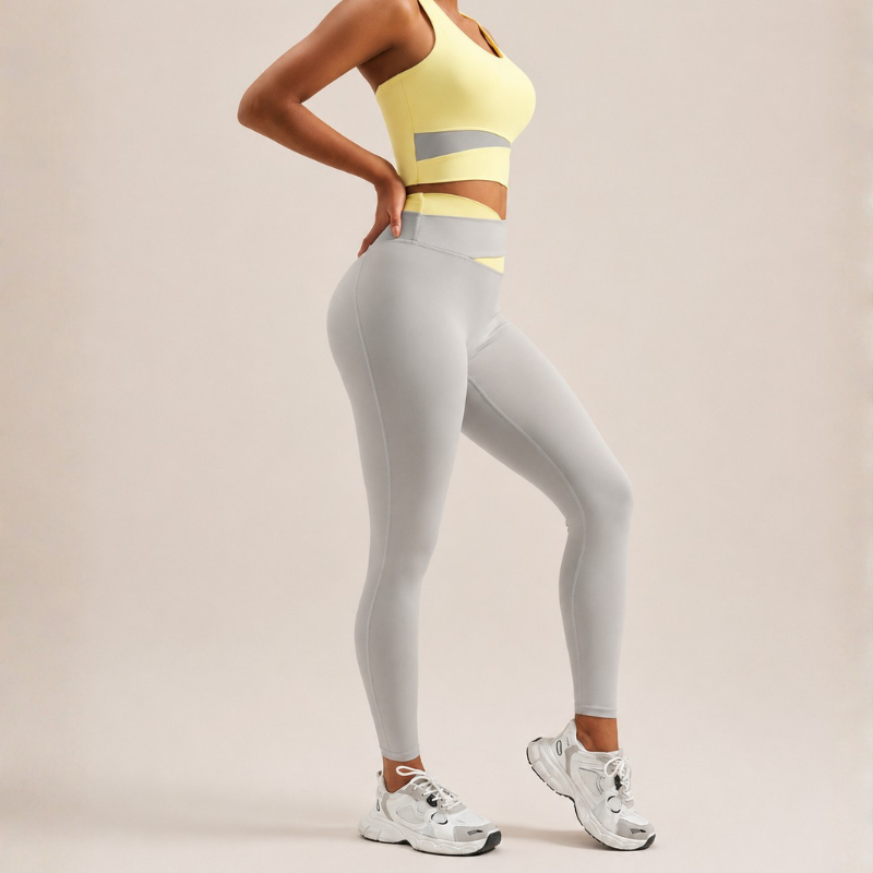 Legging de yoga taille haute galbant femme – vue 22