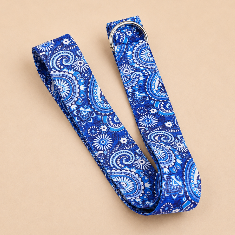 Sangle de yoga, boucle anneau en D, motif zen – vue 5
