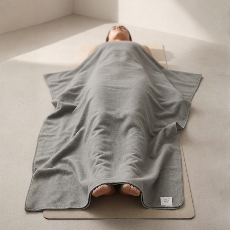 Couverture de yoga douce, pratique au sol et relaxation – vue 7