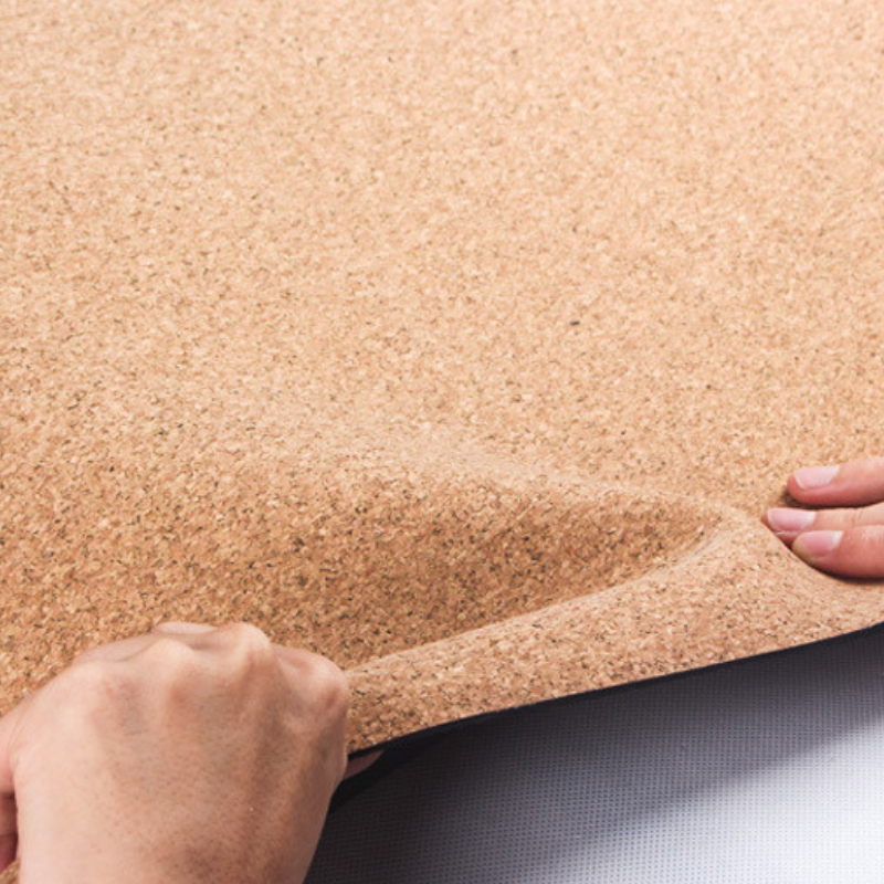 Tapis de yoga en liège naturel et caoutchouc – vue 4