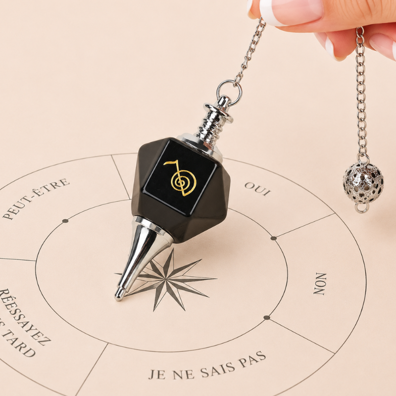 Pendule divinatoire en pierre naturelle – vue 26