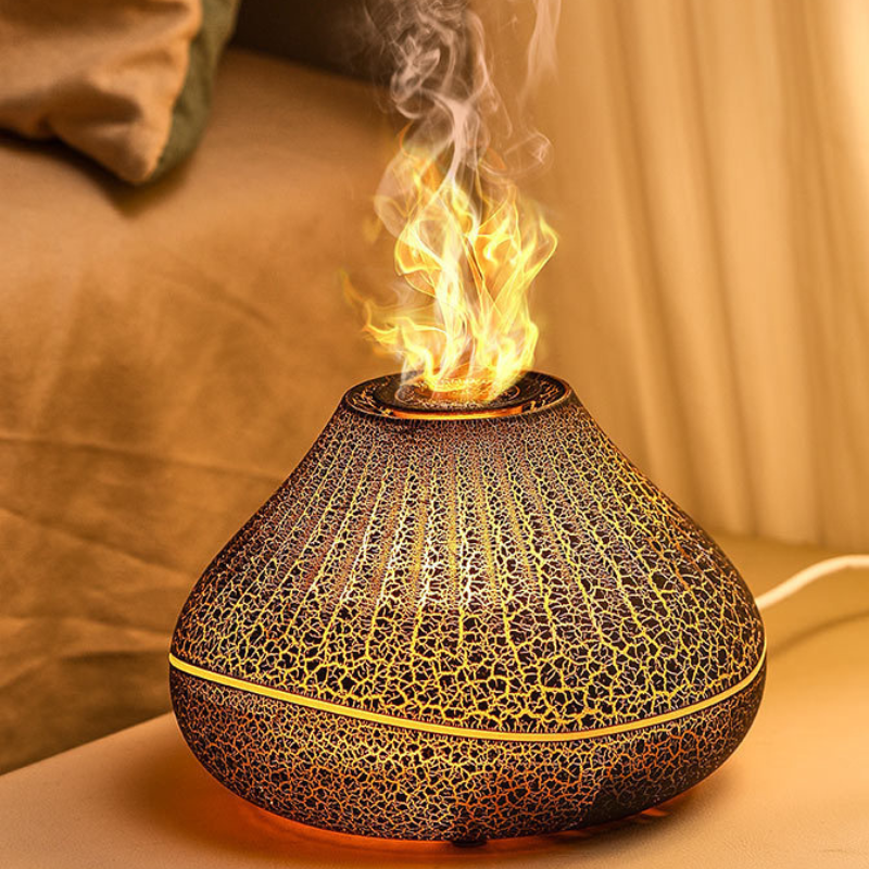Diffuseur huiles essentielles effet flamme – vue 2 Image