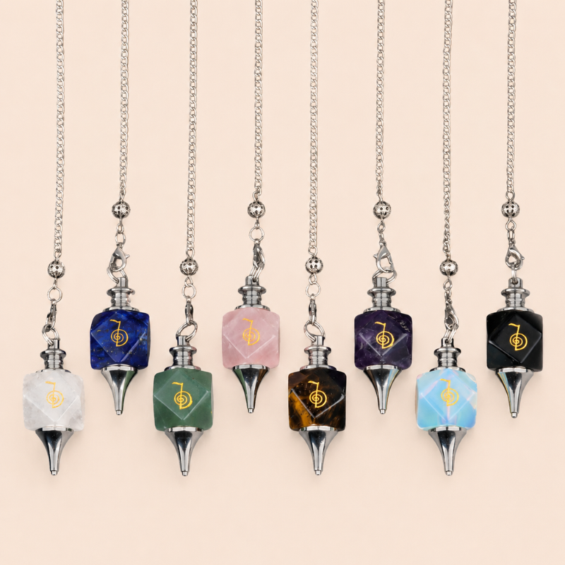 Pendule divinatoire en pierre naturelle – vue 31