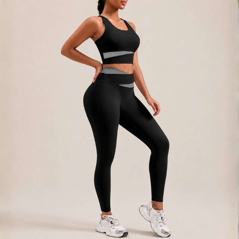 Legging de yoga taille haute galbant femme – vue 28