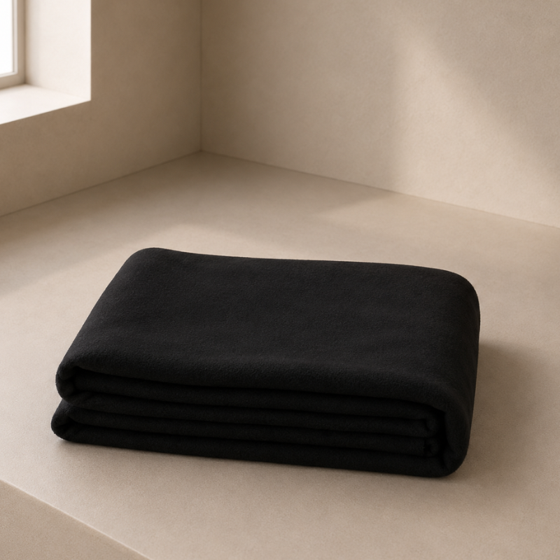 Couverture de yoga douce, chaleur et ancrage