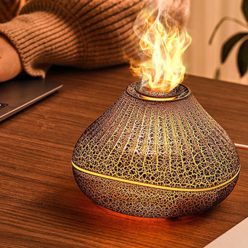 Diffuseur huiles essentielles effet flamme – vue 3