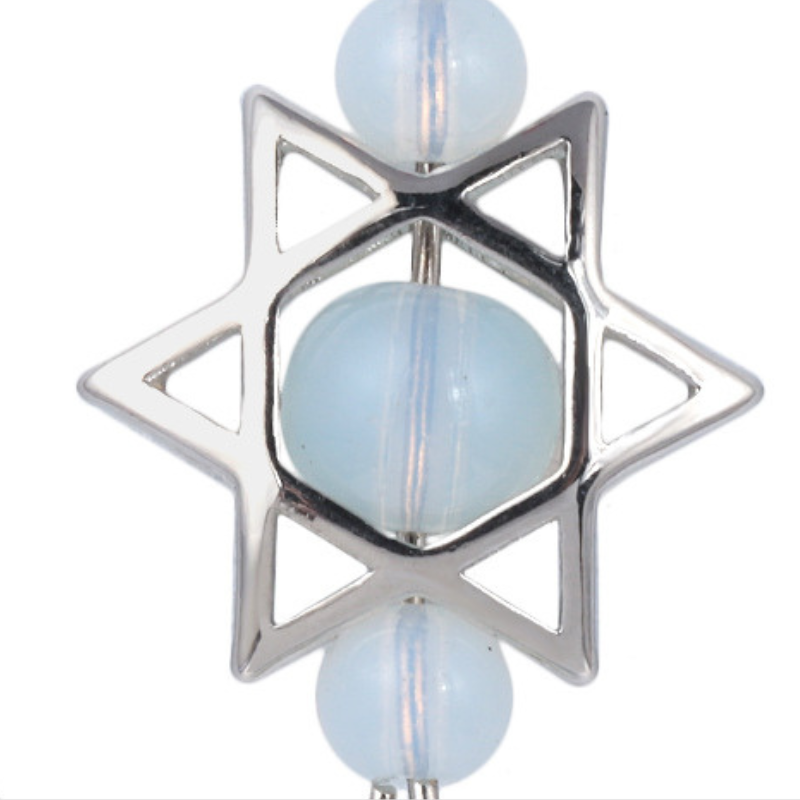 Pendule de radiesthésie en cristal de roche – vue 33