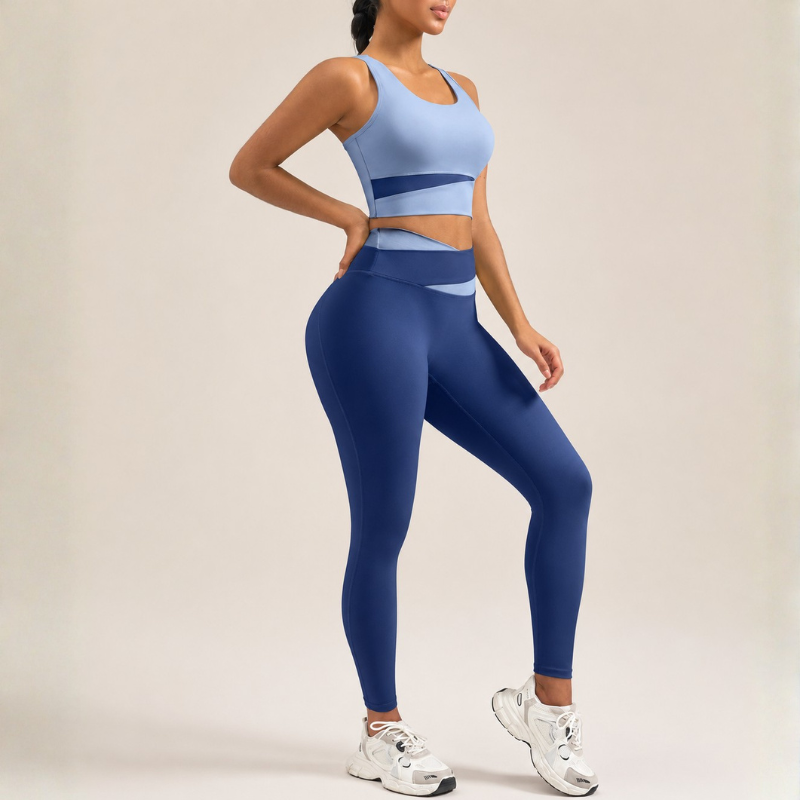 Legging de yoga taille haute galbant femme – vue 19