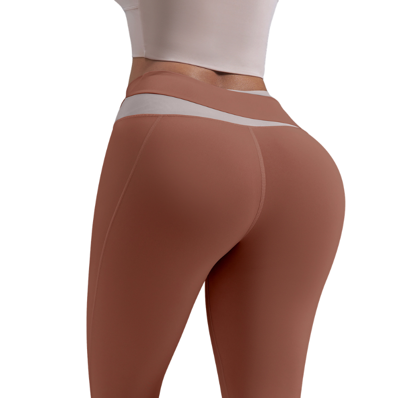 Legging de yoga taille haute galbant femme – vue 9