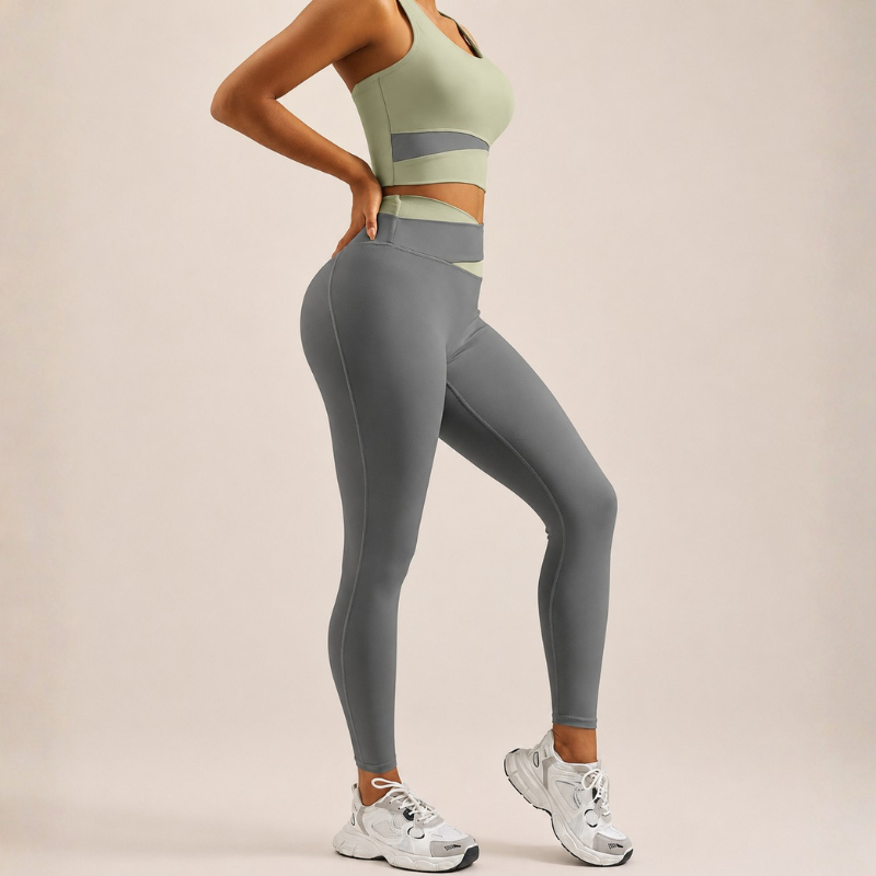 Legging de yoga taille haute galbant femme – vue 25