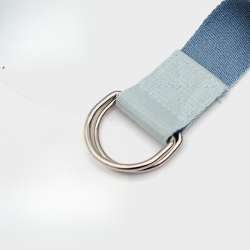 Sangle de yoga en coton, boucle double D – vue 4