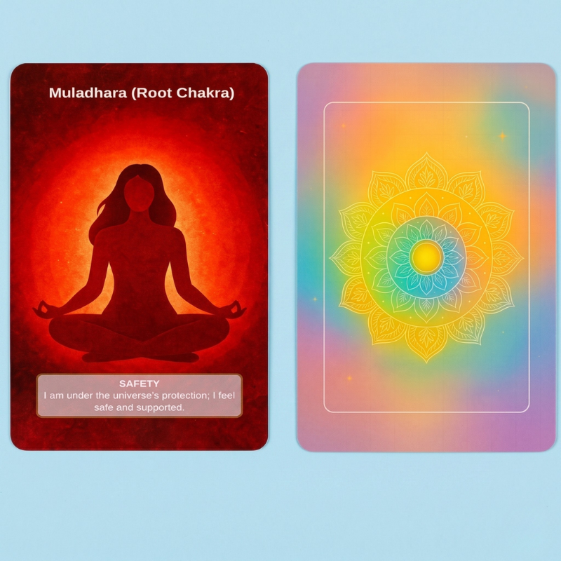 Jeu d'oracle Intention des Chakras – vue 6