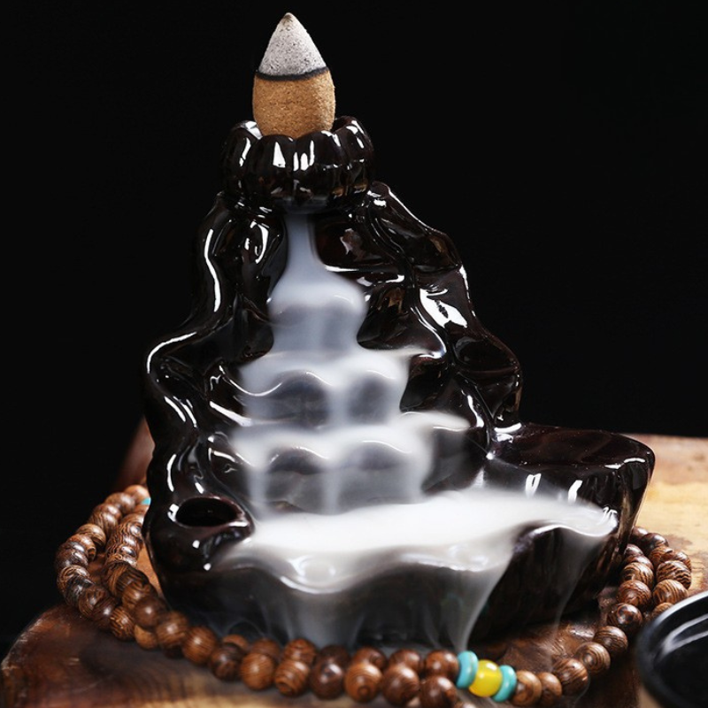 Cônes d'encens à reflux, parfums boisés – vue 2 Image