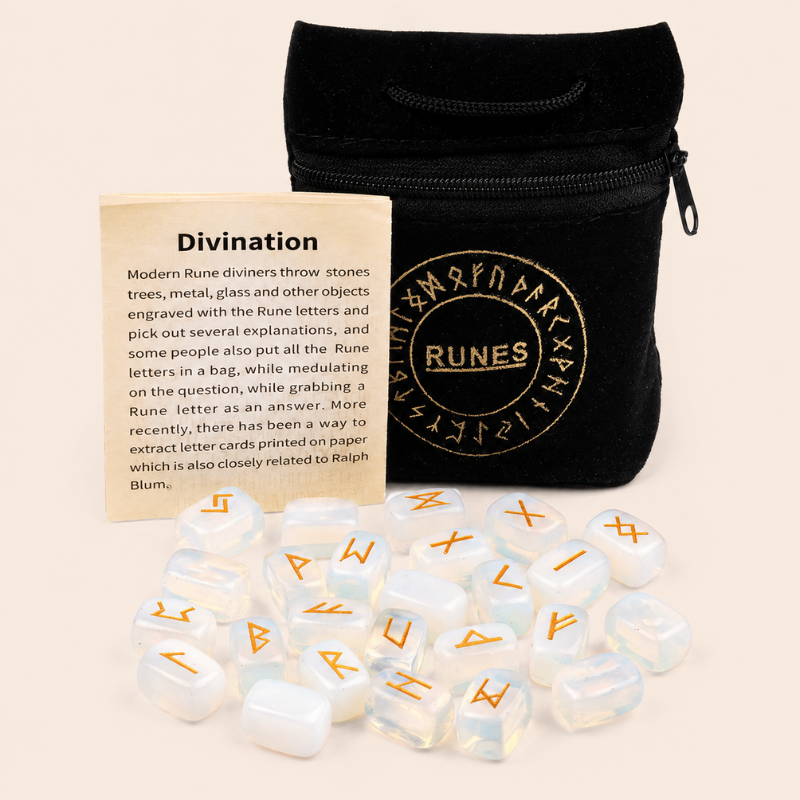Runes divinatoires en pierre naturelle – vue 24