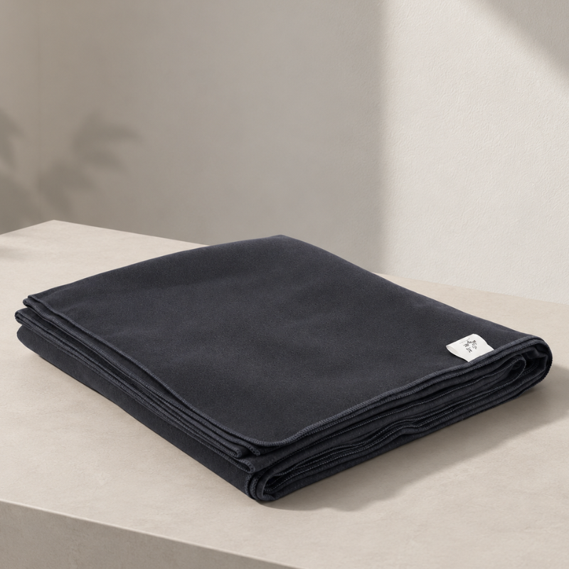 Couverture de yoga douce, pratique au sol et relaxation