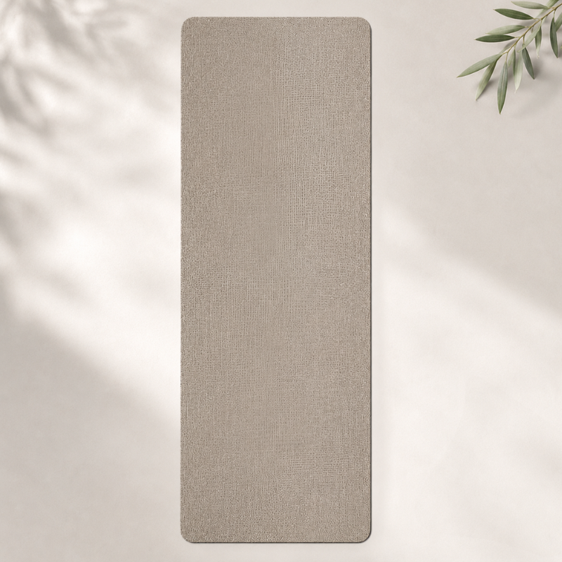 Tapis de yoga fibre naturelle antidérapant