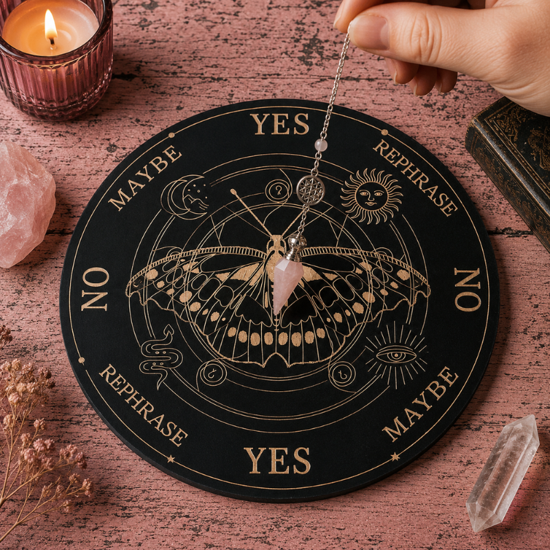 Planche de pendule, soleil et phases de lune – vue 10